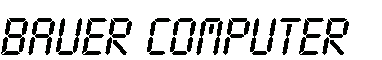 Logo BAUER COMPUTER